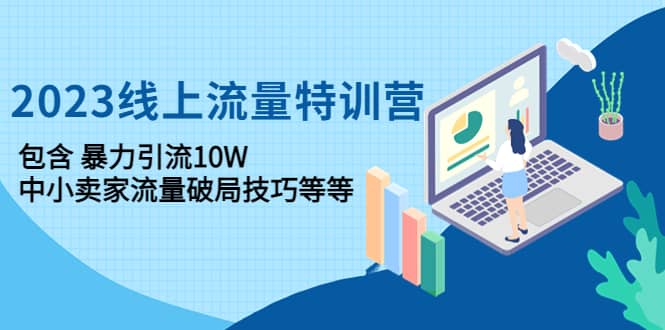 2023线上流量特训营：中小卖家流量破局技巧等等柒柒网创吧-网创项目资源站-副业项目-创业项目-搞钱项目柒柒网创吧