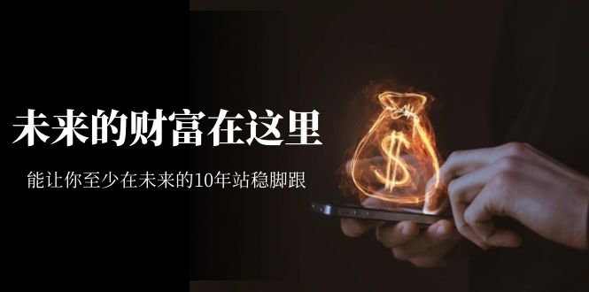 某收费文章《未来的财富在这里》能让你至少在未来的10年站稳脚跟柒柒网创吧-网创项目资源站-副业项目-创业项目-搞钱项目柒柒网创吧